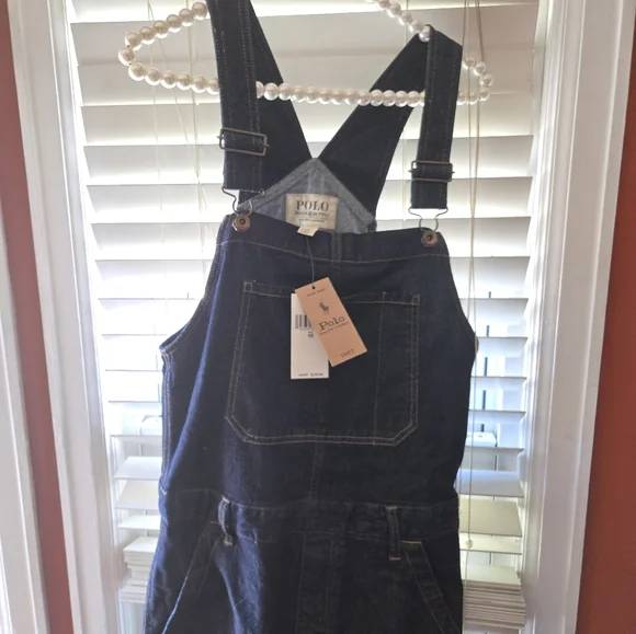 NWT Polo Ralph Lauren Denim & Supply Overalls Jumpsuit size 10